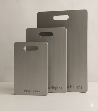 Stalowe deski do krojenia, które chronią Twoje zdrowie - bez mikroplastiku, bez toksyn